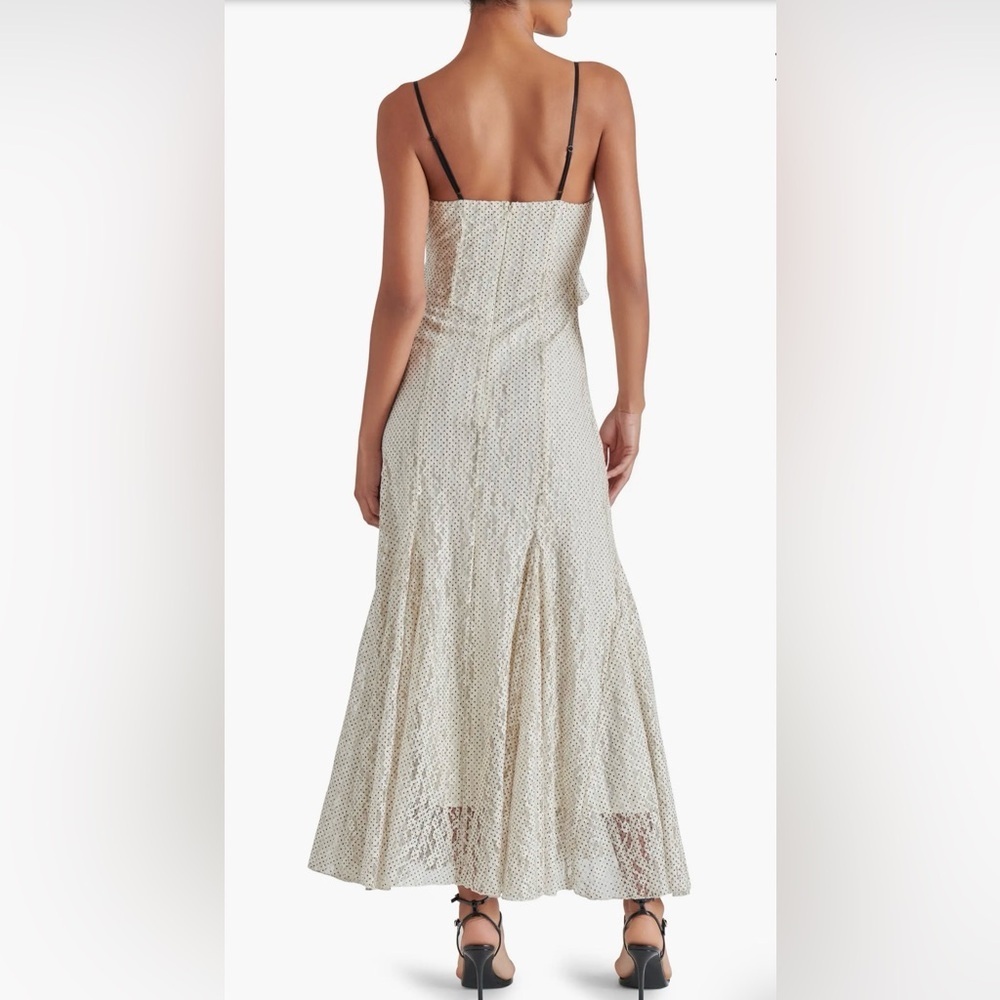 ✨ Steve Madden Gracie Ruffle A-Line Maxi Dress – Size 4 - Picture 2 of 10